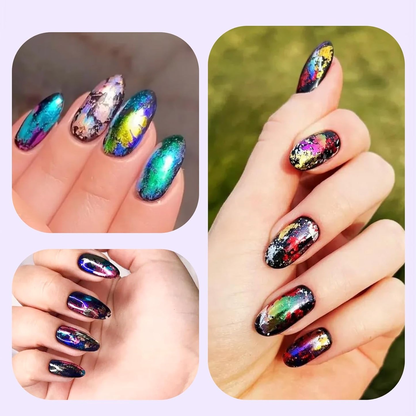 Nail Foil Glue Gel: 2Pcs Nail Art Foil for Foil Stickers Transfer Gel - 15ML Transfer Art Manicure DIY Enthusiasts Required LED Lamp Soak Off-Velvo Beauty