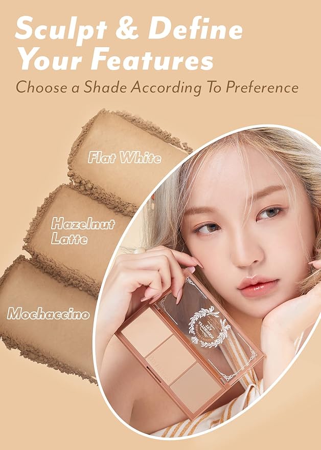 I'm Meme Palette - Afternoon Tea Contour | Roasting Coffee, Bronzer Palette for Face & Cheeks, Matte Powder Bronzer, Natural Makeup, Buildable Coverage, Light to Medium, For Warm Tone Skin, 0.4 Oz-Velvo Beauty