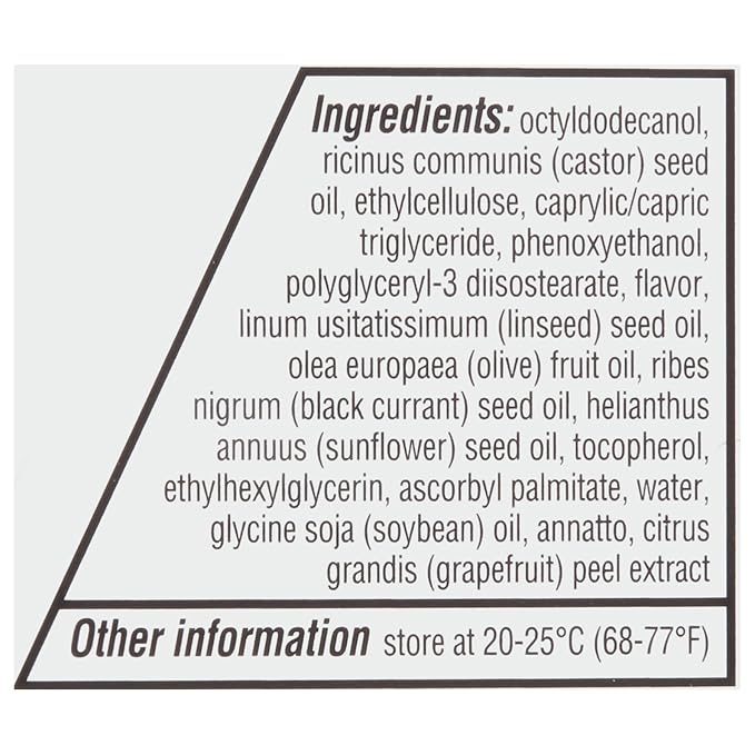 Chapstick Total Hydration Vitamin Enriched Lip Oil, Non Tinted, Vitamin c, vitamin E, Contains Omega 3 6 9, Peach Tea Flavor, 0.23 Fl Oz (Pack of 1)-Velvo Beauty