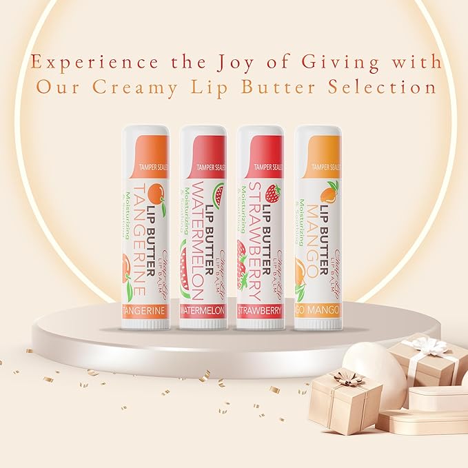 CHAP-LIP Lip Balm 60 Ct. with Fruit Flavors, Cocoa Butter, Coconut Oil | Moisturizing Vitamin E & Total Hydration Treatment & Soothing Lip Therapy (60 Ct Pack of 12)-Velvo Beauty