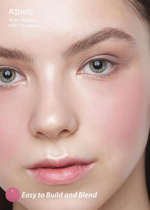 A'PIEU JUICY-PANG WATER BLUSHER (PK02 - Raspberry) Korean Liquid Blush For Cheeks K Beauty Makeup-Velvo Beauty