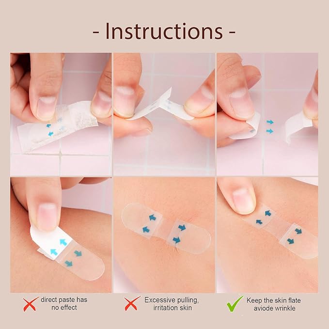 Face Lift Tape Invisible,Face Lifting Tape, Facelift tape, 120PCS, face tape for Double Chin, Saggy Skin,Wrinkles Lifting,live streaming,V-Shaped Face Lifter Patch Overnight-Velvo Beauty