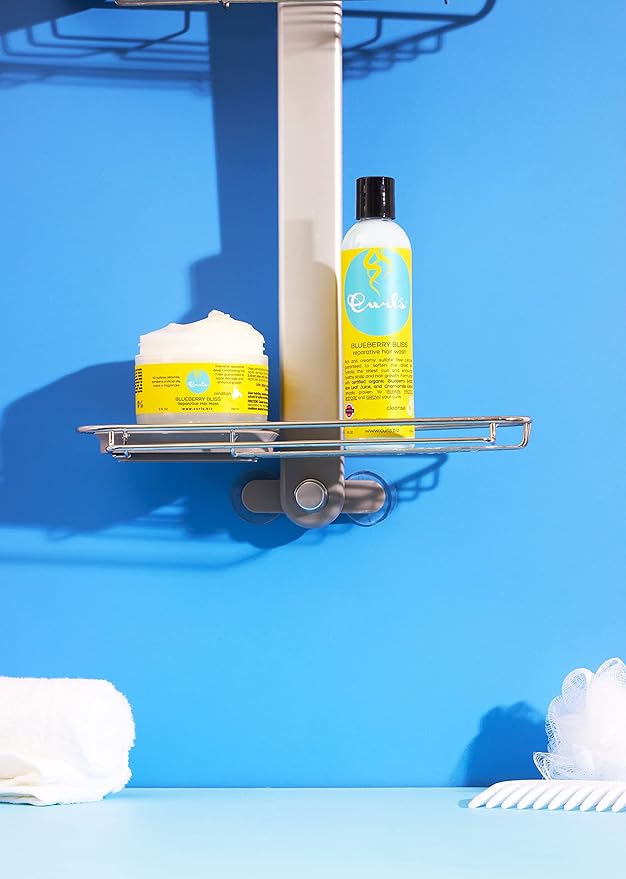 Curls Blueberry Bliss Reparative Hair Mask - 8 fl oz, Deep Conditioning, Repair, Protect, Restore, Detangle and Moisturize, For All Types-Velvo Beauty