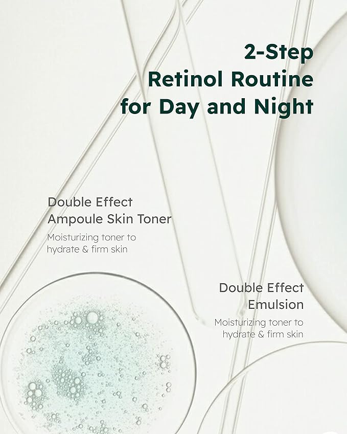 ISA KNOX AGE FOCUS PRIME Double Effect Emulsion by LG Beauty, PRIME Wrinkle For All Serum & PRIME Eye For All Cream - Korean Skin Care, Daytime Retinol (177 ml/5.99 fl oz)-Velvo Beauty