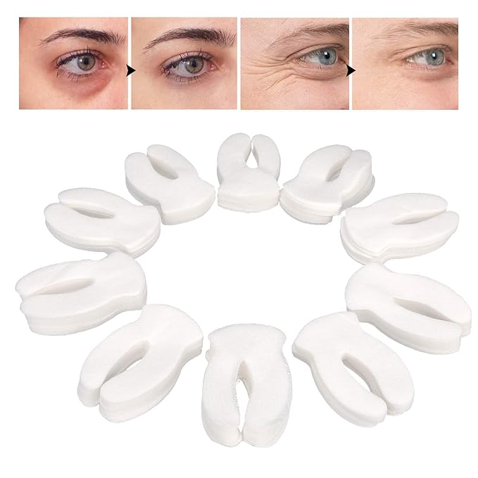 Sonew DIY Beauty Salon Eye Mask, 800pcs, Ultra-Thin, Plant Fibers, Moisturizing, Unisex, Pads, Sheet-Velvo Beauty