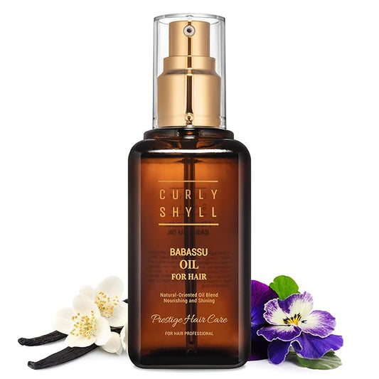 Babassu Oil for Hair | Lightweight Moisturizing Oil for Dry or Damaged Hair | Soft, Non-Sticky Finish | Paraben-Free | 100ml-Velvo Beauty