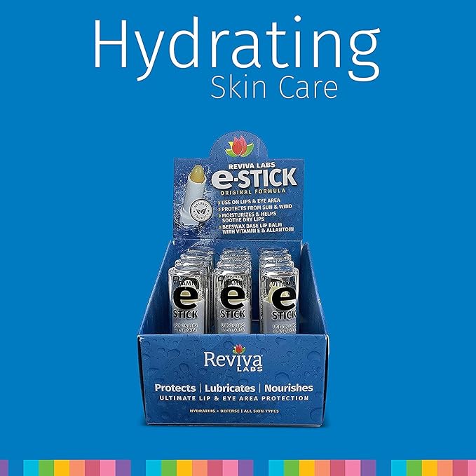 REVIVA LABS - Vitamin E Oil E-Stick 6PK (1/7.oz)-Velvo Beauty