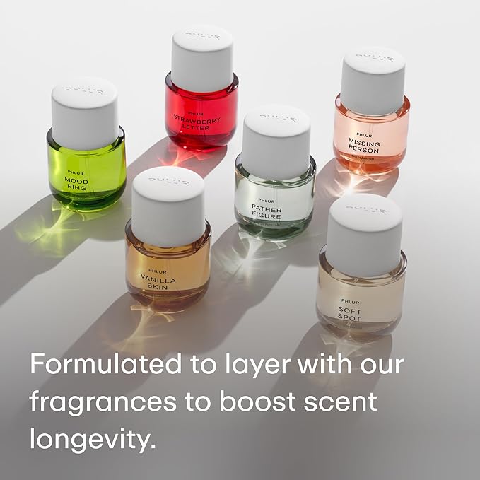 PHLUR Missing Person Body Oil For Women & Men - Lightweight & Nourishing - With Ceramide-Rich Oils & Skin-Mimicking Lipids - Bergamont, Musk, Orange & Sandalwood Floral Scented Body Oil (4 Fl Oz)-Velvo Beauty