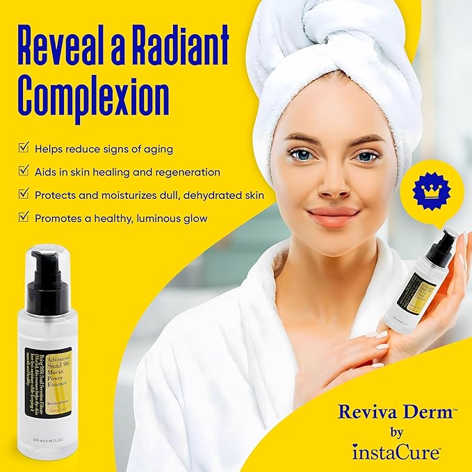 Original Nose Balm, Advanced Snail 96 Mucin Power Essence (3.38 fl oz) Bundle with 4 x Silicone Facial Cleansing Brushes & Matching Gift Box-Velvo Beauty