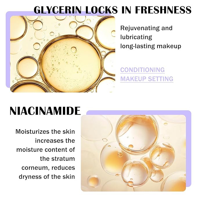 2PCS Makeup Setting Spray for Face,Waterproof Setting Spray for Makeup,Long Lasting Oil Control Finishing Holding Face Mist,Refreshing Hydrating Glossy and Matte Fixing Facial Mist Make Up Set A5-Velvo Beauty