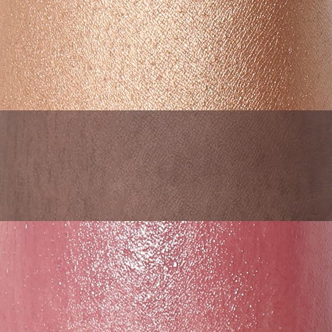 FOCALLURE 3 Pcs Cream Contour Sticks,Shades with Highlighter & Bronzer & Blush,Non-greasy Long-wear Face Contouring Pen,Easy to Sculpt the Face and Create a Lightweight Finishing Makeup,MEDIUM-DEEP-Velvo Beauty