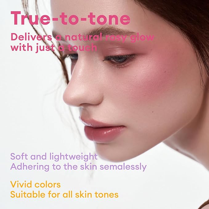 ITY Mood Blush, Blush for Cheeks Makeup,Moisturizing Creamy Blush Dual Funtions, Highly Spreadable, 0.18 oz (5.2g) in Chill Out-Velvo Beauty