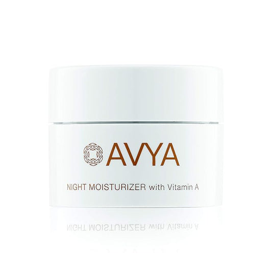 AVYA Night Moisturizer (0.34oz) - Advanced Ayurvedic Skincare/Retinol Cream with Antioxidants/Reduces Fine Lines and Wrinkles-Velvo Beauty