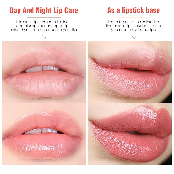 Flavored Lip Balm Set, 4 Scents- Pineapple Green Apple Purple Grapes Lip Balm and Pop Flavor Lip Balm Moisturizer,Transparent Hydrate Multi Flavor Chapstick Balm Bulk,Smooth Lip Lines Lip Care-Velvo Beauty