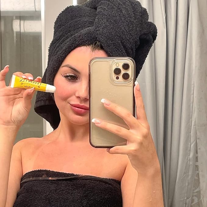 Lip Balm, 10ml (.35oz) - Hydrating & Soothing, Made with Beeswax-Velvo Beauty