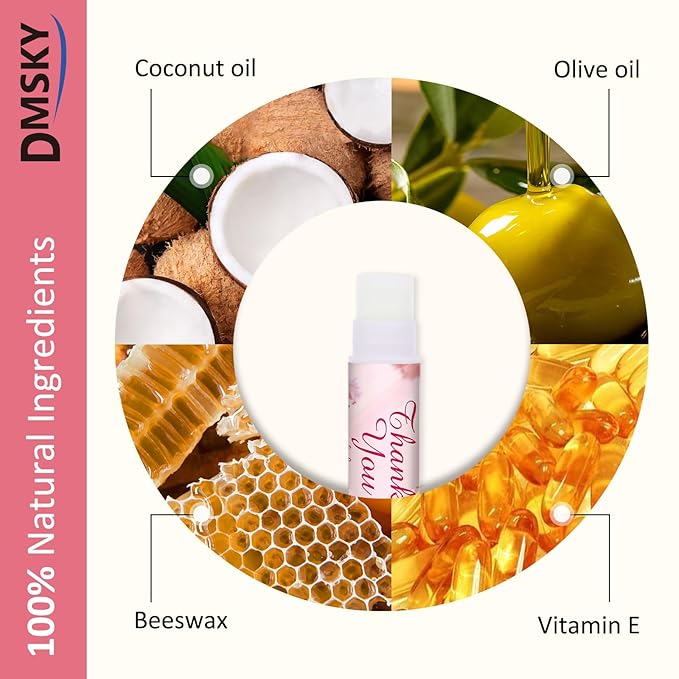 DMSKY 60 Pcs Wedding Bridal Shower Lip Balm Bulk, Bachelorette Souvenir & Baby Shower Favors, Wedding Party Favors for Guests, Thank You Gifts for Women Coworker Staff-Velvo Beauty