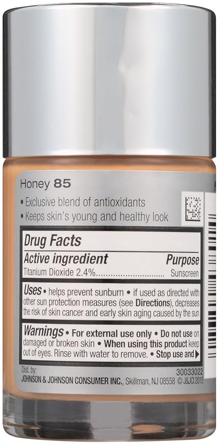 Neutrogena Healthy Skin Liquid Makeup, SPF 20, 85/Honey, 1 Fluid Ounce-Velvo Beauty