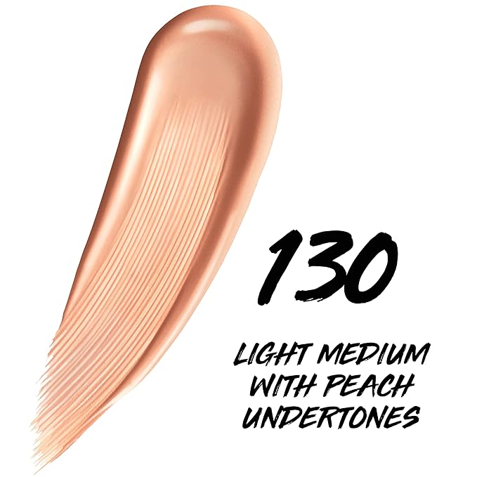 Maybelline Super Stay Up to 24HR Skin Tint, Radiant Light-to-Medium Coverage Foundation, Makeup Infused With Vitamin C, 130, 1 Count-Velvo Beauty