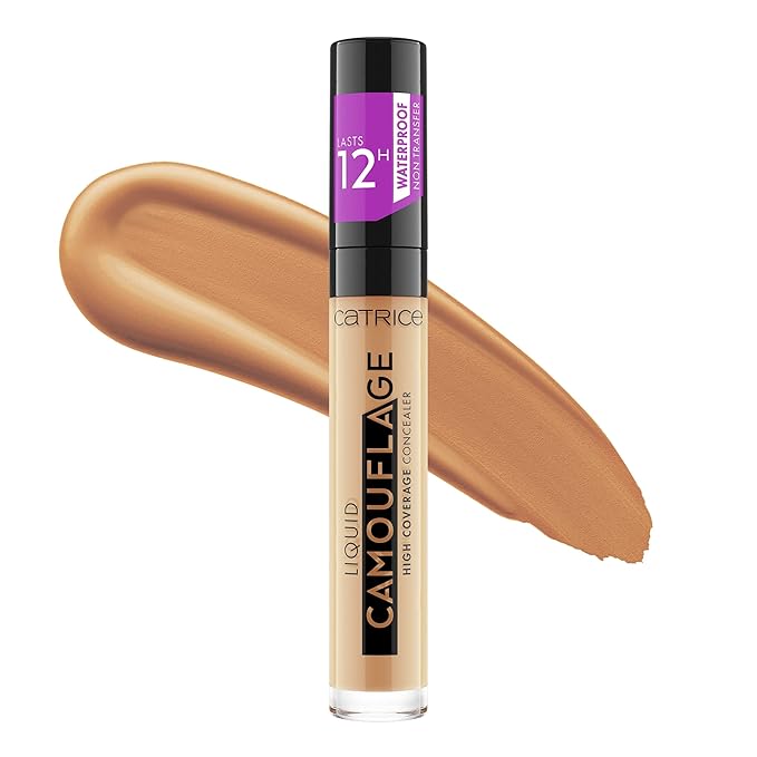Catrice | Liquid Camouflage High Coverage Concealer | Ultra Long Lasting Concealer | Oil & Paraben Free | Cruelty Free (048 | Desert Beige)-Velvo Beauty