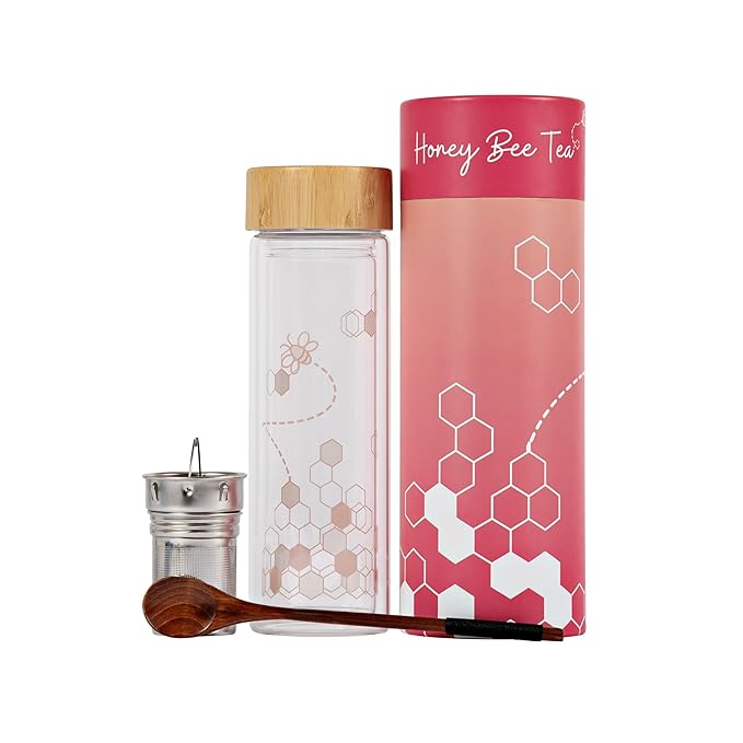 Honey Bee Tea™ Gift Set | Gifts for Women | 7 Piece Set | Hand Picked Beautifully Packaged | Luxury Spa Gift Featuring Naples Soap Company-Velvo Beauty