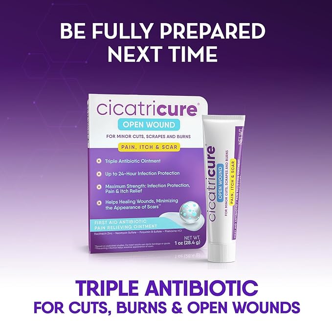 Cicatricure Advanced Scar Gel for Face & Body - Proven Results in 2 Weeks, Scar Treatment for Surgical Scars, Stretch Marks, Scars of Burns and Injuries, Acne Scar Treatment, 1 oz (28 g) - Pack of 2-Velvo Beauty