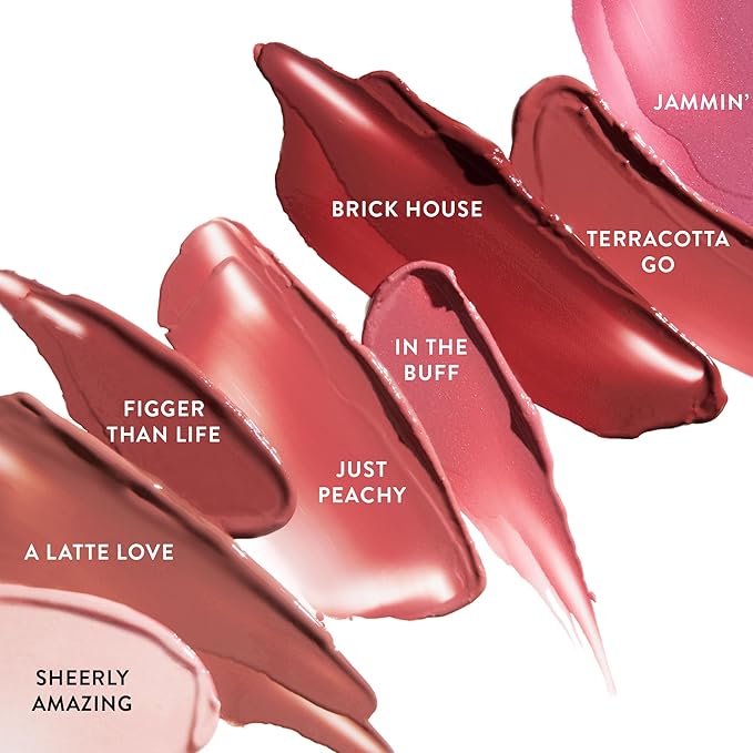 LAURA GELLER NEW YORK Jelly Balm Moisturizing Tinted Lip Balm - Just Peachy - Hydrating Vitamin E - Semi-Shine Finish-Velvo Beauty