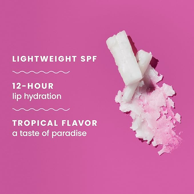 Hawaiian Tropic Tropical Lip Balm SPF 30, 0.14oz | Lip Sunscreen, Lip SPF 30, Lip Sunblock, Oxybenzone Free Sunscreen, Travel Size Sunscreen, Mini Sunscreen, 0.14oz (Pack of 10)-Velvo Beauty