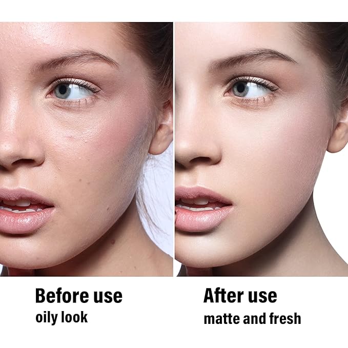 Boobeen Oil Control Loose Powder Translucent Setting Powder Smooth Loose Face Powder, Lightweight&Long Lasting Makeup Setting Foundation Powder, Matte Tint-Velvo Beauty