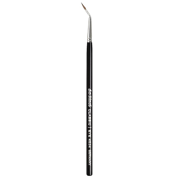 da Vinci Cosmetics Series 4634 Classic Eyeliner Brush, Bent Pointed Russian Red Sable, 20.4 Gram-Velvo Beauty
