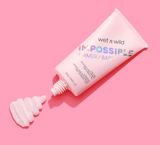 wet n wild Prime Focus Impossible Primer, Clear, Hydrating Matte Finish, 0.84 Fl Oz-Velvo Beauty