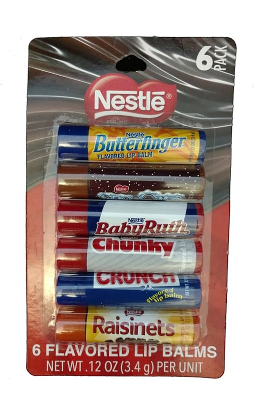 Taste Beauty Smiles You Can Taste - 6 Candy-Flavored Lip Balms (Nestle)-Velvo Beauty