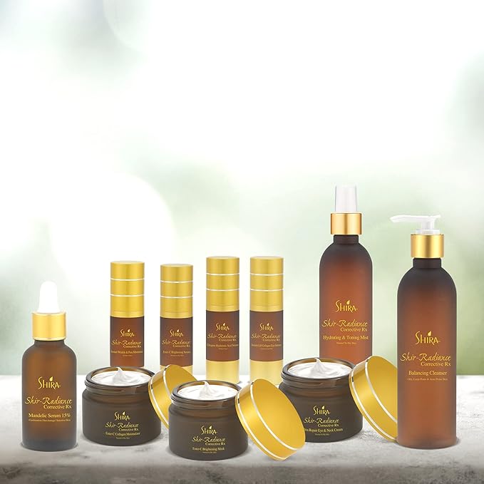 Shira Shir Radiance Corrective RX Instant-Lift Collagen Light-Weight Eye Serum Reduces Dark Circles Dullness Fine Lines and Wrinkles (30ml)-Velvo Beauty