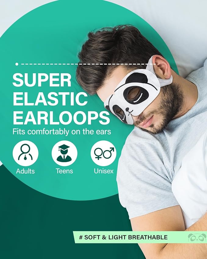3D Steam Eye Masks for Dry Eyes, 20-Pack Warm Eye Mask, Relief Eye Fatigue & Dark Circle, Heat Sleep Eye Mask for Puffy Eyes, Disposable Eye Mask, Moist Hot Compress Eye Patch for Sleeping, Unscented-Velvo Beauty