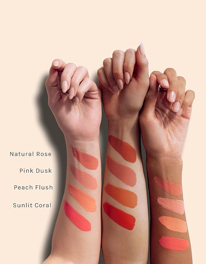 RÓEN - Cheeky Cream Blush | Vegan, Cruelty-Free, Clean Makeup (Natural Rose)-Velvo Beauty