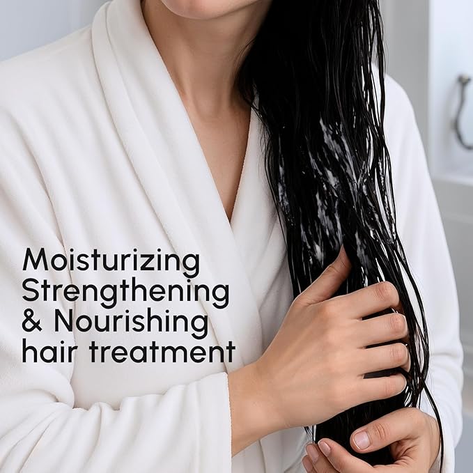 MAREE Leave In Hair Mask Keratin Treatment Conditioner - Leave In Conditioner for Curly Hair, Dry Damaged and Wavy - Extremely Deep Conditioning Mask - Hair Moisturizer - Tratamiento Para el Cabello-Velvo Beauty