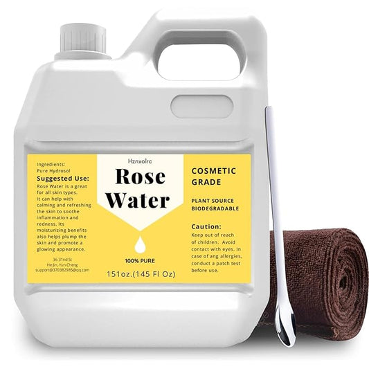 145 fl oz Rose Hydrosol for Face Hydrating Mist Hydration, 100% Pure Rose Water, Cleanses & Softens Skin, Promotes Healthy Skin Cell, Suitable for All Skin Types-Velvo Beauty