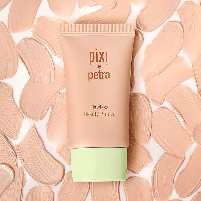 Pixi Flawless Beauty Primer 30ml | Makeup Primer For A Flawless Finish | Anti-Aging and Nourishing Makeup Base For A Glow From Within | 1 Fl Oz-Velvo Beauty