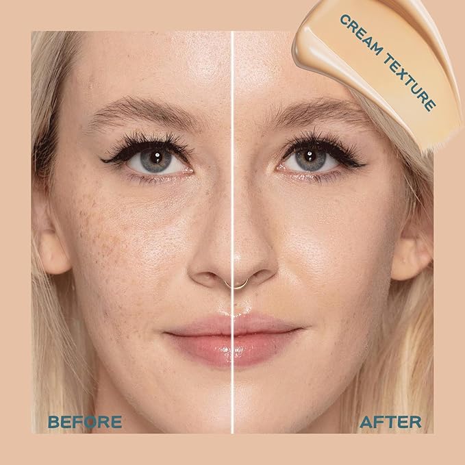 Concealer Stick Full Coverage, Cream Color Corrector Makeup, Dual Ended Conceal Pen with Brush, Waterproof Matte Eraser Dark Circles, Blemish, Pores, Spots Buildable for All Skin Types- Natural-Velvo Beauty