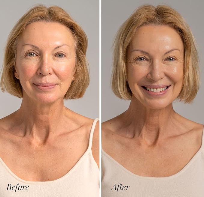 Jerome Alexander My Color Self Adjusting Full Coverage Foundation Makeup with Kabuki Brush (Medium)-Velvo Beauty