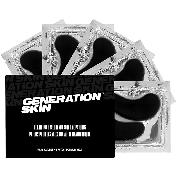 Eye Mask, Eye Masks for Dark Circles and Puffiness, Under Eye Mask with Hyaluronic Acid, Vegan and Cruelty-Free Under Eye Patches, Hyaluronic Acid Eye Masks, 5-Pack-Velvo Beauty