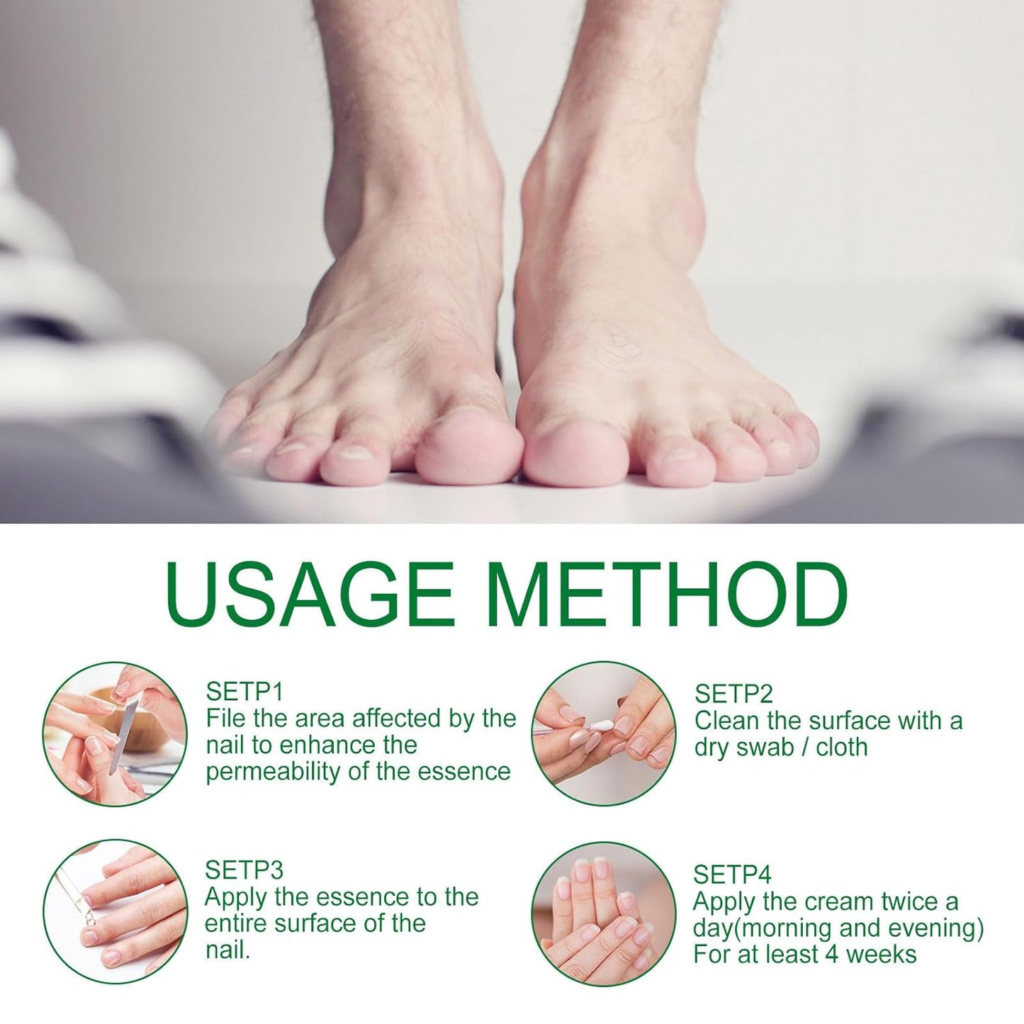 Nail Spray, Long Lasting Nail Polish, 7Days Nail Treatment, Keeps Feet Fresh & Dry All Day, for All Nail Types (1 pc)-Velvo Beauty