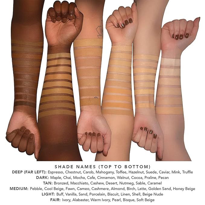 Jouer Essential High Coverage Crème Foundation - Available in 50 Shades for All Skin Tones - Healthy Ingredients - Paraben, Gluten & Cruelty Free - Vegan Friendly-Velvo Beauty