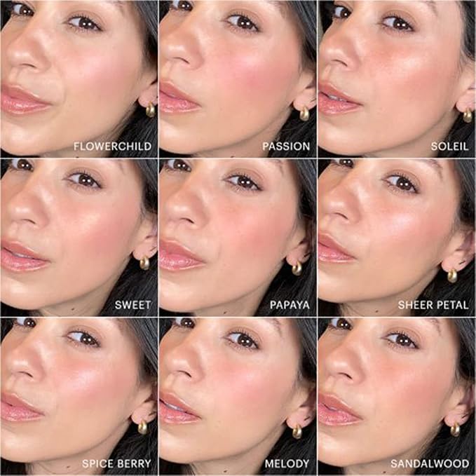 Glo Skin Beauty Blush (Melody) - Pressed Powder Blush for Cheeks, High Pigment Mineral Face Makeup Creates a Natural, Healthy Glow-Velvo Beauty