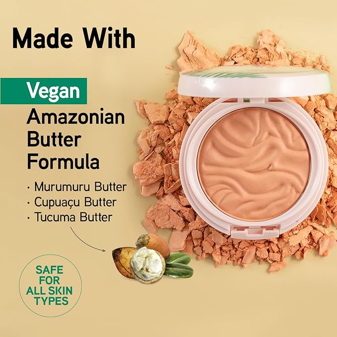 Physicians Formula Murumuru Butter Blush Beachy Peach, Dermatologist Approved, Vegan-Velvo Beauty