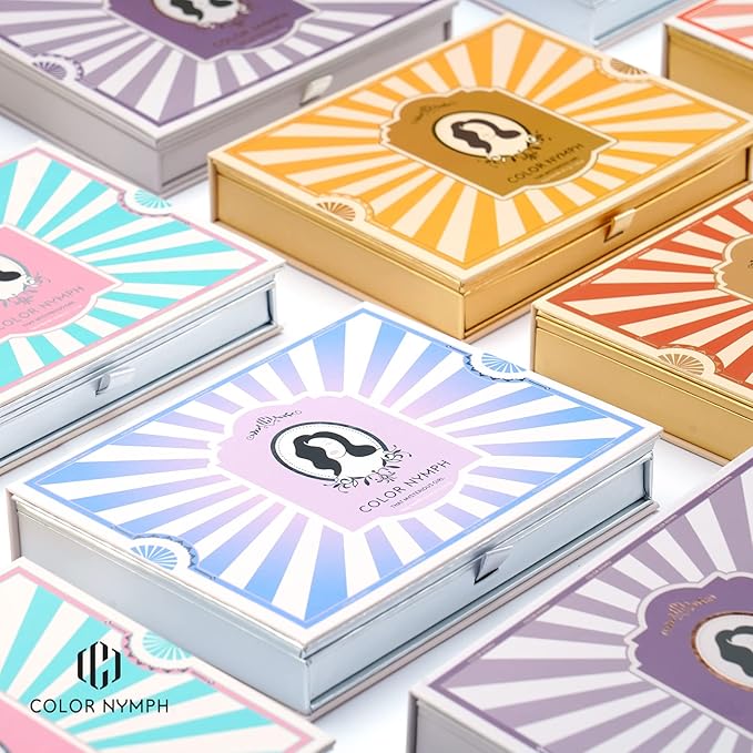 Color Nymph All-in-One Makeup Kit - Perfect Set for Women, Teens, and Beginners! Travel-Friendly Palette with 24 Eyeshadows, Lip Glosses, Brushes, and Mirror - Your Ultimate Makeup Solution!-Velvo Beauty