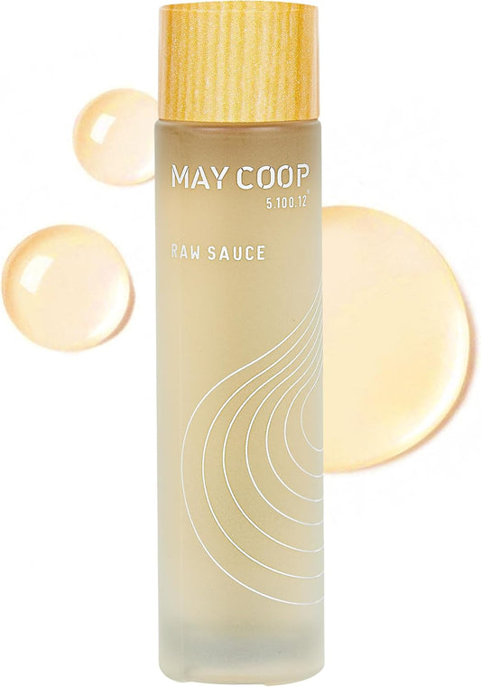 MAY COOP Moisture Essence Toner – Korean Hydrating & Nourishing Skincare for Dry Sensitive Skin with Wildcrafted Centella Asiatica, Rice Water & Birch Bark – Fast-Absorbing Texture – 1.35 fl. oz.-Velvo Beauty