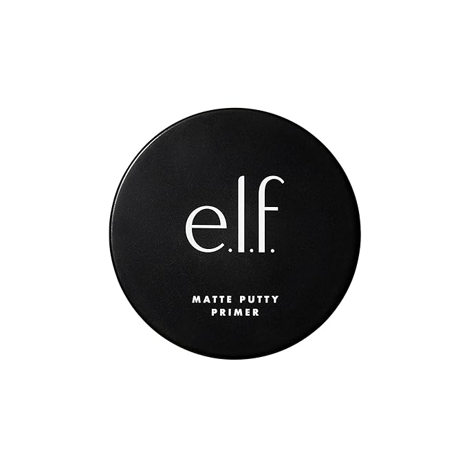 e.l.f., Matte Putty Primer, Skin Perfecting, Lightweight, Oil-free formula, Mattifies, Absorbs Excess Oil, Fills in Pores and Fine Lines, Soft, Matte Finish, All-Day Wear, 0.74 Oz-Velvo Beauty