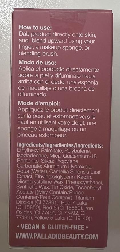 Palladio Liquid Blush for Cheeks & Lips 2-in-1 Makeup Face Blush, Weightless Cream Formula, Smudge Proof Long-Wearing Pigmented Blush, Natural Look Makeup Face Blushes, Shimmer Finish, Dainty-Velvo Beauty