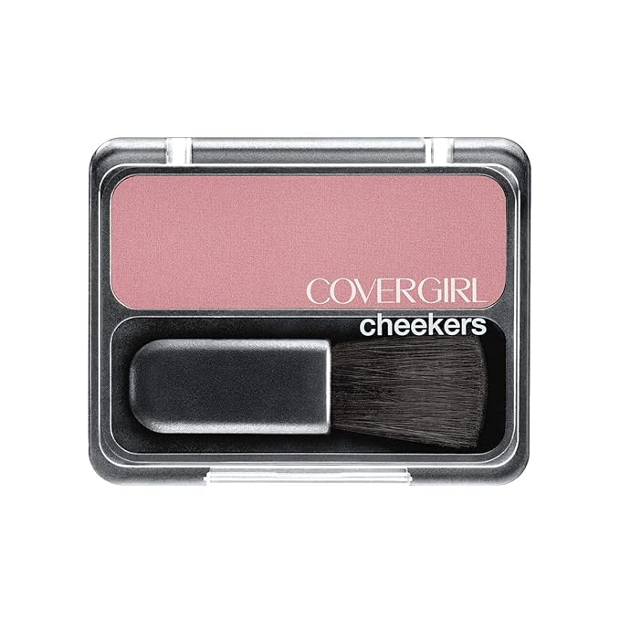 COVERGIRL - Cheekers Blush, Soft, blendable, lightweight formula, easy & natural look, 100% Cruelty-Free-Velvo Beauty