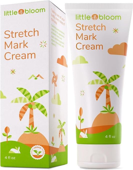 Stretch Mark Cream for Pregnancy w/ Shea Butter, Vitamin C & E - Stretch Mark Cream for Pregnancy, Belly Butter for Pregnancy, Stretch Mark Treatment, Pregnancy Lotion for Belly, Stretch Marks Removal-Velvo Beauty